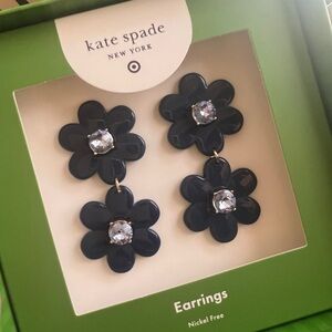 Kate Spade for target Blue Flower Earrings
